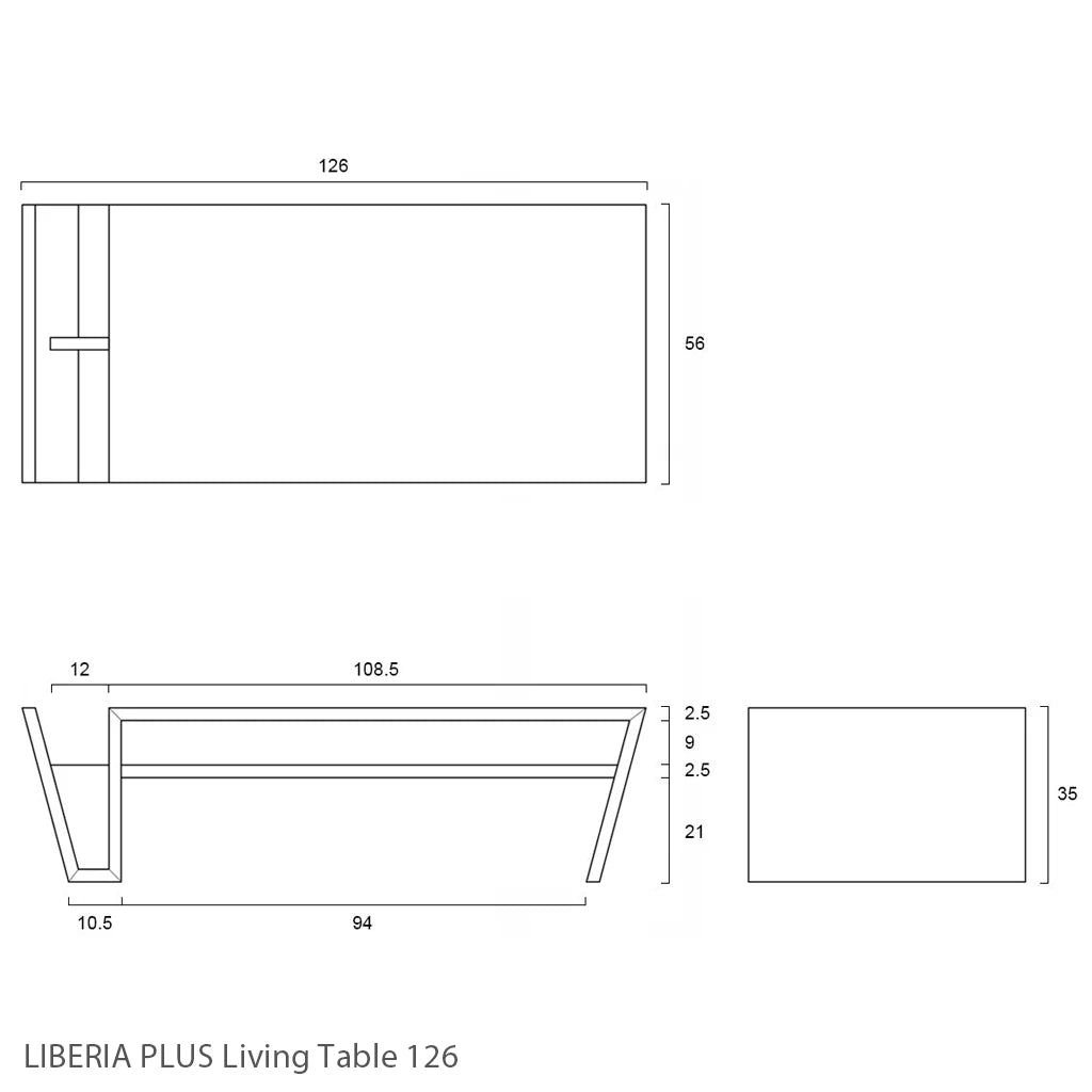 LIBERIA PLUS Living Table
