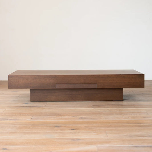 アウトレット CHOCOLAT Living Table 140 (wood) walnut｜No.402