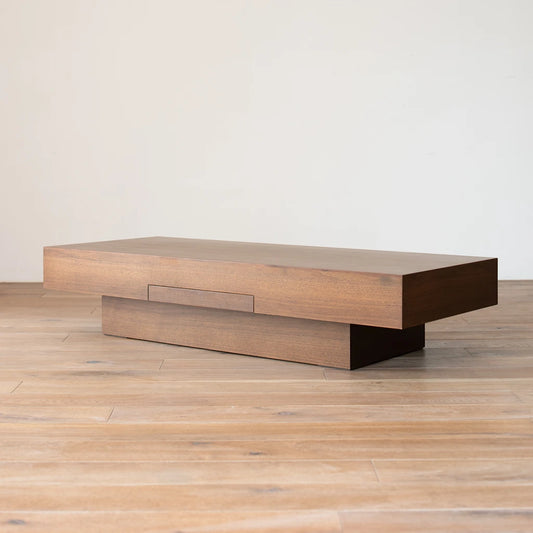アウトレット CHOCOLAT Living Table 140 (wood) walnut｜No.402
