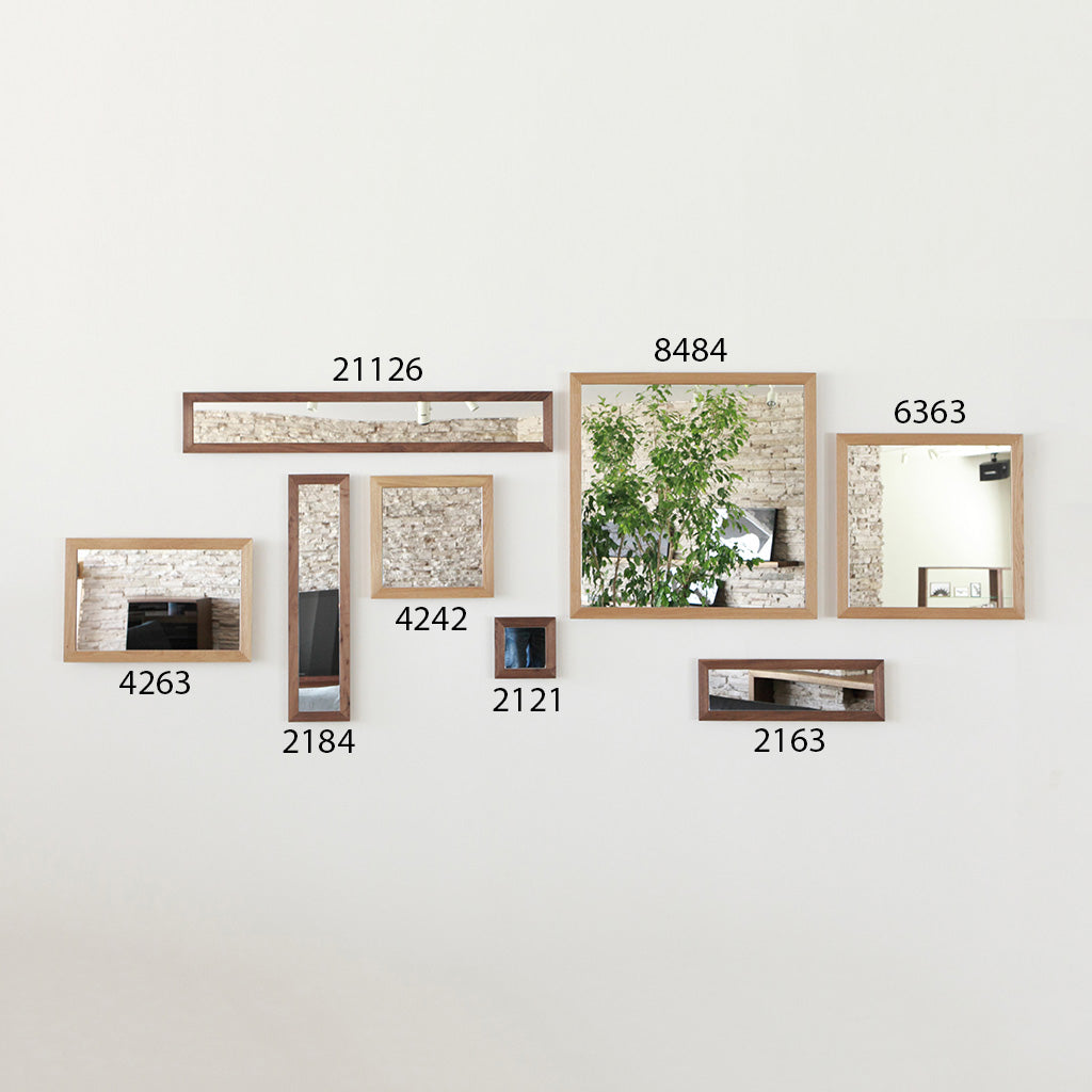 鏡 HIRASHIMA ORLO Wall Mirror ORLO Wall Mirror 42 63 84 – PIANO ISOLA